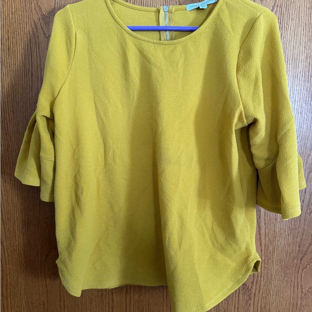 Mustard Women's Top